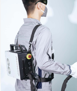 Máy Làm Sạch Sơn Và Rỉ Sét Laser 50W 100W Loại Bỏ Lớp Phủ Oxit Loại Bỏ Rỉ Sét Kim Loại Di Động - Product Image 1