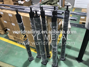 YL METAL, barrière de sécurité <span class=keywords><strong>pour</strong></span> <span class=keywords><strong>escalier</strong></span> en acier inoxydable 40x40 mm, best-seller, <span class=keywords><strong>pour</strong></span> balcon extérieur, <span class=keywords><strong>balustrade</strong></span> - Product Image 4