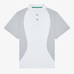 Camisa de golf de lujo OEM para hombre con logotipo personalizado de alta calidad de cuatro vías elástico impreso personalizado 100% algodón/Nailon/Cachemira - Product Image 5