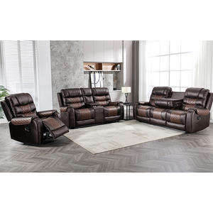 Set <span class=keywords><strong>sofa</strong></span> teater Rumah, bagian <span class=keywords><strong>Sofa</strong></span> Modern elektrik pintar, kursi malas daya usb untuk ruang tamu - Product Image 4