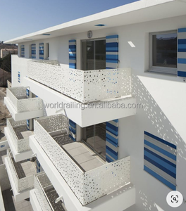 YLカスタムDIY手すりアルミ合金レーザーカット異なるパターンスタイル様々なスタイル - Product Image 5