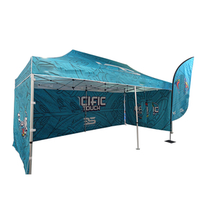 Tienda de exhibición comercial impermeable al aire libre para puestos de comida para mercados de pulgas dosel impreso publicidad tienda de eventos promocionales - Product Image 2