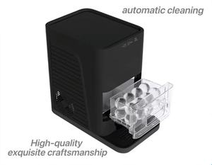 Blg Máy tính để bàn nhỏ gọn Máy làm đá bóng rõ ràng Máy làm đá hình cầu bền và làm mát nhanh cho các quán bar - Product Image 5