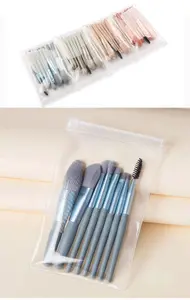 Leshen 2024 8pcs Free Sample Makeup Brushes/Crystal Black Handle Makeup Brush Set/Custom Logo Make Up Brushes 14pcs 18pcs Brush