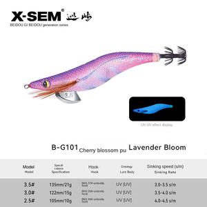 Señuelo de Pesca X-SEM Patrol Island, Cebo Luminoso para Camarones, Seda Suave, Diseño de Ladrón de Pájaros, Ocho Garras, Cola Grande, Anzuelo para Calamar, Señuelo Biónico Falso - Product Image 6