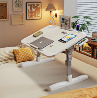 Table d'ordinateur portable pliable simple pour étudiant, idéale pour dortoir et lit, petite table d'apprentissage