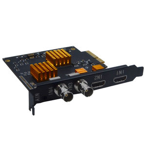 Tarjeta de Captura de Audio y Video Compatible con SDI y HD-<span class=keywords><strong>mi</strong></span> de 4 Canales, Caja de Transmisión en Vivo para Juegos, Grabación - Product Image 1
