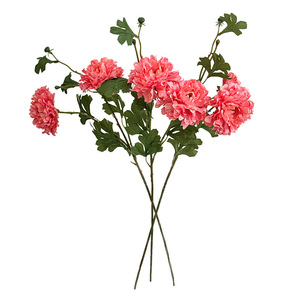 <b>Artificial</b> <b>Peony</b> Flowers Silk High Simulation Nordic Style Home Decor Living Room Hotel Props - Product Image 5