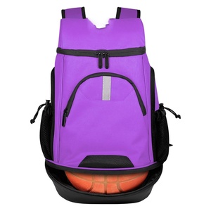 Muestra Gratuita de Bolsas Deportivas para Baloncesto con Forro de Nailon, Cremallera y Logotipo Personalizado, Mochila con Cordón para Gimnasio con Bolsillos - Product Image 1