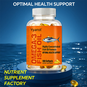 Cápsulas de Gel Suave con Fórmula de Aceite de Pescado Omega-3 Natural Altamente Concentrado para Adultos, Apoya la Salud Ocular y el Sistema Inmunológico, OEM/ODM - Product Image 2