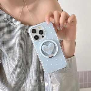 Funda Magnética para Teléfono con Diseño de Alas de Ángel Azules y Blancas, Carcasa Transparente Antigolpes para iPhone 17 Pro Max 16 15 14, Elegante y Protectora para Chicas - Product Image 3