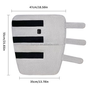 Masajeador Eléctrico de Pies con Terapia de Luz Roja, Moxibustión, Calor por Compresión, Vibración con Control de Temperatura, Algodón Compuesto - Product Image 6