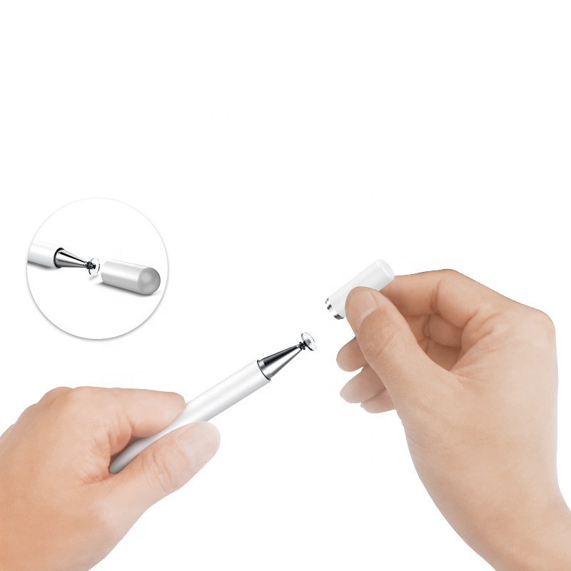 Фабричный рекламный подарок пользовательский стилус емкостная ручка с двумя стержнями для рекламы