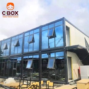 Cbox Easy Assemble Temporary Housing Ready Made Emergency Disaster Relief 2-Story Living Units <b>Flat</b> Pack Container House - Product Image 2
