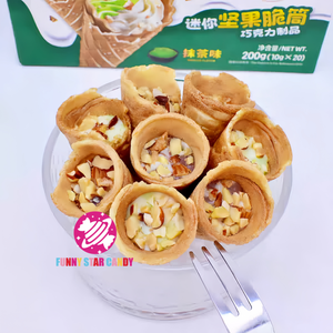 ไอศกรีมโคนกรอบ คุกกี้ขนมหวานแบบกำหนดเอง มินิช็อก<span class=keywords><strong>โก</strong></span><span class=keywords><strong>แล</strong></span><span class=keywords><strong>ต</strong></span>ครีม ถั่วบด วาฟเฟิล บิสกิต ขนมหวาน ช็อก<span class=keywords><strong>โก</strong></span><span class=keywords><strong>แล</strong></span><span class=keywords><strong>ต</strong></span> - Product Image 2