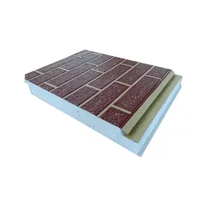 Vật liệu xây dựng cách âm EPS bọt bánh sandwich Panel cho bên ngoài bức tường