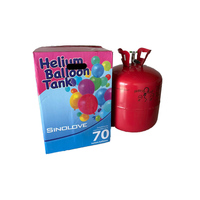Tanque de Gas Helio Desechable para 70 Globos, Cilindro de Gas Helio Portátil, Proveedor de Fábrica