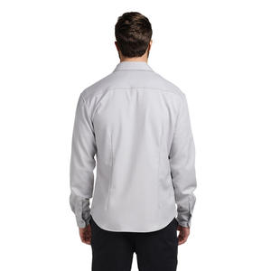 Gingtto ICO Vintage the <span class=keywords><strong>Dante</strong></span> Overshirt Camisa con logotipo personalizado Costo Camisas de manga larga Hombres - Product Image 2