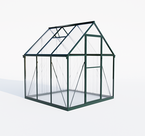 Invernadero Pequeño y Sostenible de Policarbonato Multi-Span <span class=keywords><strong>para</strong></span> Cultivo de Flores al Aire Libre, Paneles Verdes de PC - Product Image 5