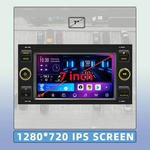 Autoradio multimédia Android Flysonic FYDZ 7 pouces pour Ford <span class=keywords><strong>Transit</strong></span> 2 Din, CarPlay sans fil, Android Auto, DSP, BT, lecteur DVD de voiture - Product Image 5