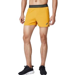 กางเกงกีฬาขาสั้นผู้ชาย, กางเกงวิ่งเอวสูงผ้าทอระบายอากาศได้ดีแห้งเร็ว - Product Image 1