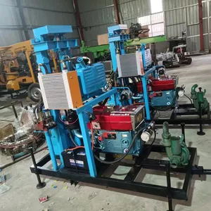 Portable Water Well Drilling Rig 150metr Deep Well Drilling Machine china manufacture hydraulic drilling rigs