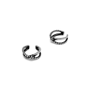 Yunnique – boucles d'oreilles géométriques minimalistes en acier titane pour garçons et filles, aucun piercing requis, bijoux à la mode - Product Image 2
