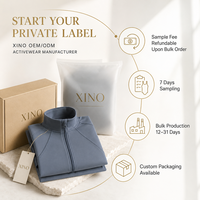 Combinaison de yoga sans manches pour femme, col montant, fermeture éclair sur le devant, tenue d'entraînement une pièce, fabrication OEM/ODM sur mesure avec marque privée
