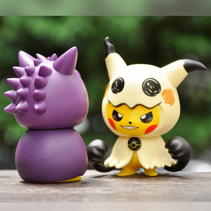 Nouvelle figurine vinyle <span class=keywords><strong>Pikachu</strong></span> en boîte mystère, série Hollow Dress-Up, jouet d'art de collection anime pour décoration de bureau, vente en gros - Product Image 4