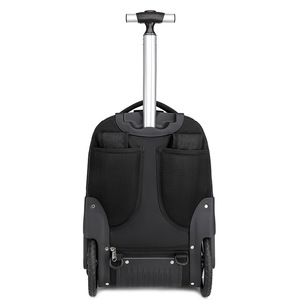 Mochila Escolar con Ruedas, Maleta con Ruedas, Maleta con Ruedas Giratorias, Equipaje con Ruedas para Escalar, Resistente al Desgaste, para Viajes de Corta Distancia - Product Image 2