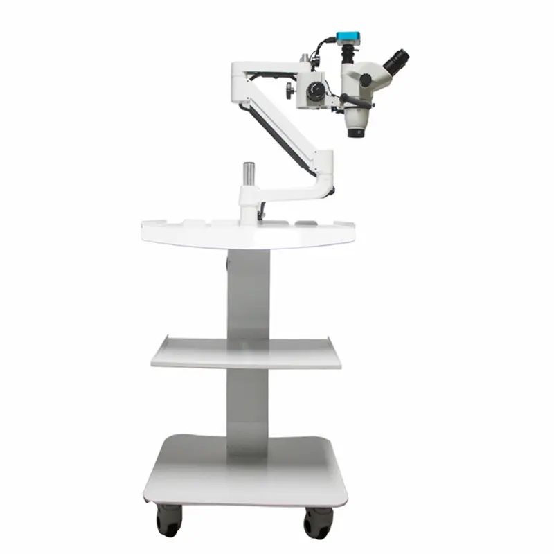 Equipo de laboratorio Dental HD, microscopio de operación quirúrgica con cámara Digital, control remoto para tratamiento del canal radicular