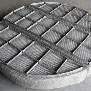 Almohadilla de malla Desempañador Vapor Separación de líquidos <span class=keywords><strong>Ss</strong></span> 304l Construcción Malla de alambre de punto Desempañador Almohadilla Malla Eliminador de niebla - Product Image 5