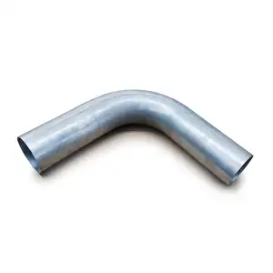 Aluminum 90 degree mandrel Bend 5" Tube Size with 1.25 D Radius(CLR) intake elbow