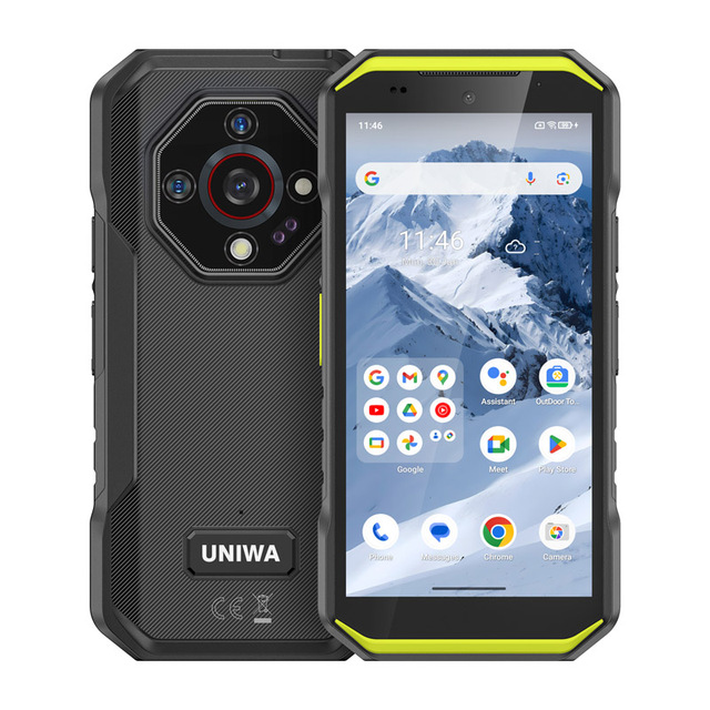 UNIWA VD5021 Global Version 5G Rugged Smartphone Shockproof HD IP68 NFC IR Blaster WIFI 6 Widevine L1 Outdoor Toolbox GSM LTE