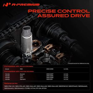 A-Premium Variable Valve <b>Timing</b> Solenoid Assembly 2.0L 2.4L Engine For Honda Acura Models - Product Image 2