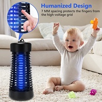 Zapper de insectos, Zapper de mosquitos para interiores, trampas para matar mosquitos, insectos voladores, Zapper, lámpara para mosquitos, exterior de plástico ABS