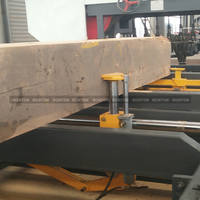 Machine à scier automatique, v, à bande pour le bois, robuste à vendre