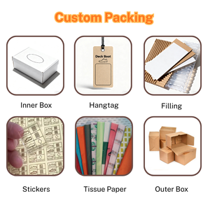 Precio directo de fábrica, venta al por mayor, botines de barco, botas de goma natural, botines de pesca, Botas de lluvia, botas de cubierta - Product Image 6