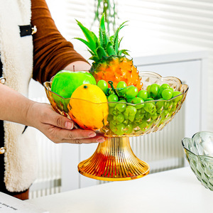 IStapromo Regalos: Cesta de Frutas de Lujo Ligero para el Hogar, Bandeja de Aperitivos de Alta Gama para Sala de Estar, Plato de Frutas Secas, Plato de Dulces - Product Image 1