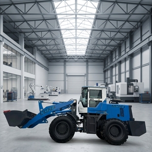 Mini-chargeuse sur pneus diesel 1 tonne 37 kW avec moteur, boîte de vitesses et PLC pour machines agricoles - Entretien facile - Product Image 1