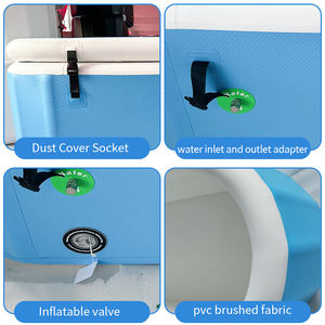 Baignoire gonflable de luxe portable <span class=keywords><strong>Jacuzzi</strong></span> Spa extérieur Bain froid Spa de massage - Product Image 5