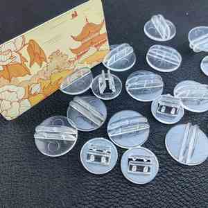 Factory Supplies 20Mm Round Booth Transparent <b>Playing</b> <b>Card</b> Holder for Board Game Education - Product Image 1