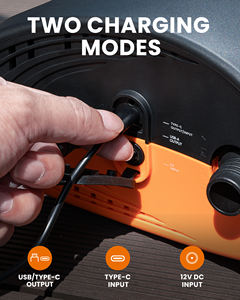 Pompe à air électrique portable rechargeable 12V OutdoorMaster Shark 2S 20PSI pour paddleboards, kayaks et voiles gonflables - Product Image 3