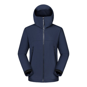Chaqueta con capucha a prueba de viento para exteriores, unisex, de manga larga, con estampado artesanal en la cintura, para acampar, hacer senderismo y ropa de trabajo - Product Image 2