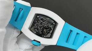 Montre mécanique pour homme de qualité supérieure avec boîtier à double ressort amélioré, engrenage visible, fermoir pliant dernière version - Product Image 6