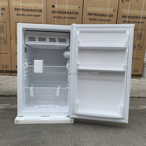 220V 50HZ AC Mini Ultra-Thin Side Fridge Small Freezer 25KG One-Side Top Freezer Household Use Energy Saving Automatic Defrost a - Product Image 1