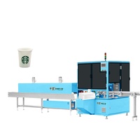 Máquina de impresión de pantalla de seda para taza de café, máquina de impresión de papel, automática, multicolor