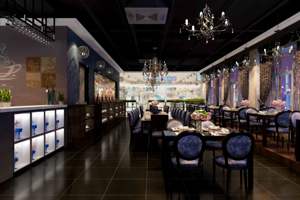 Design de café-restaurant de style urbain, ambiance élégante de la décoration intérieure du café - Product Image 5