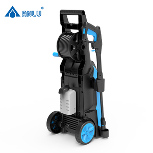 آلة غسيل بالضغط المائي الساخن احترافية مع منظف أسطح ونفاث مائي لغسيل السيارات - Product Image 3