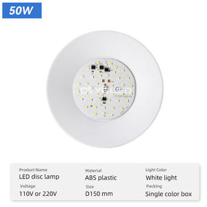 COYOLED LED LED UFO 50w Blanc Classique UFO Haute Baie Lumières 50w E27 UFO Élèvent La Lumière Mini Disque Lumière LAMPARA REDONDO 50W CON BASE <span class=keywords><strong>ROSCA</strong></span> - Product Image 4